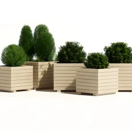Cube planter